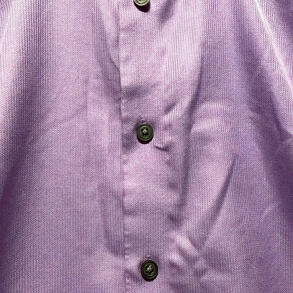 Purple Calvin Klein long sleeve button up - Picture 9 of 12